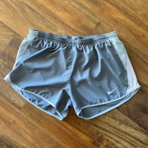 Nike dri-fit running athletic shorts Size Large.